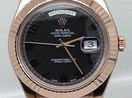 Rolex Day Date II 212835 Rose Gold Watch