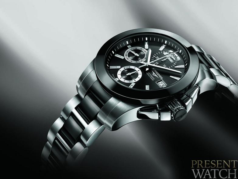 Conquest Ceramic by Longines