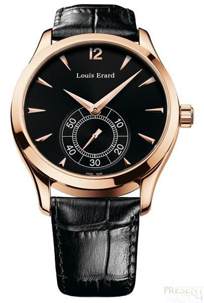 1931 Pink Gold Collection by Louis Erard (black)