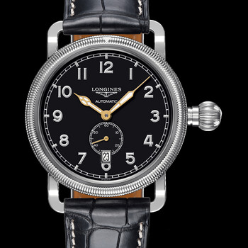 Strength and history with the Avigation Oversize Crown by Longines