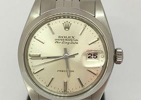 Oyster Perpetual Rolex Air King DATE 5700 Silver Dial 