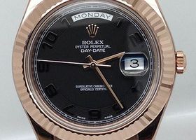 Rolex Day Date II 212835 Rose Gold Watch
