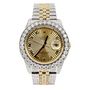 Rolex Mens Diamond Oyster Perpetual