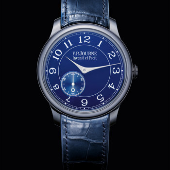 Chronomètre Bleu by F.P Journe