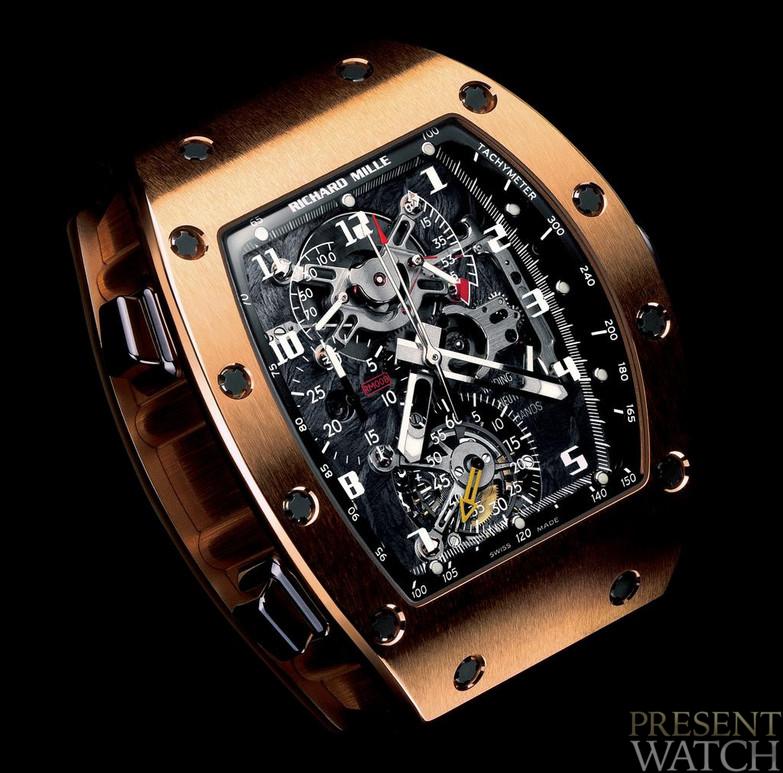 RICHARD MILLE RM 008 V2 RED GOLD FRONT