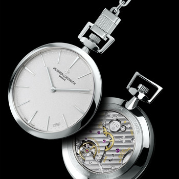 Excellence Platine Patrimony Contemporaine pocket watch by Vacheron Constantin
