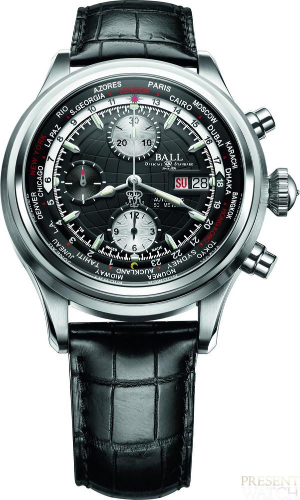 Trainmaster Worldtime Chronograph by ball watch