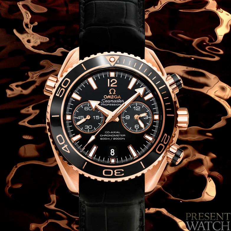 Seamaster Planet Ocean Ceragold by OMEGA