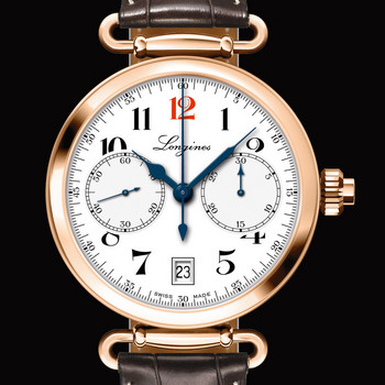 LONGINES Column-Wheel Single Push-Piece Chronograph