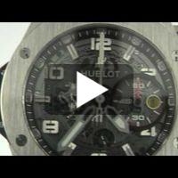 BIG BANG FERRARI WATCH IN TITANIUM by HUBLOT - Video