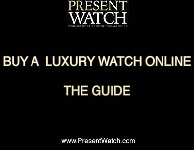 Buy a luxury watch online on Presentwatch