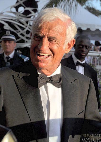 Where is Jean-Paul Belmondo's watch?