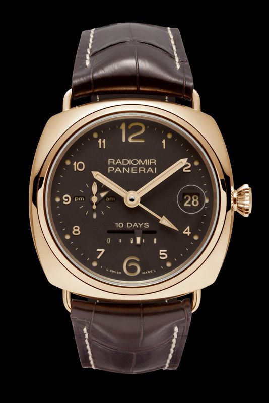 RADIOMIR 10 DAYS GMT ORO ROSSO