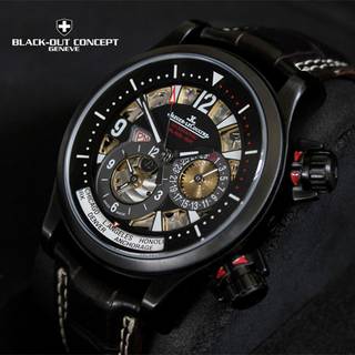 Jaeger Lecoultre watch customized by Blackout Concept