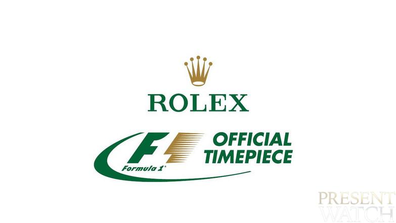 ROLEX OFFICIAL TIMEKEEPER OF FORMULA 1 