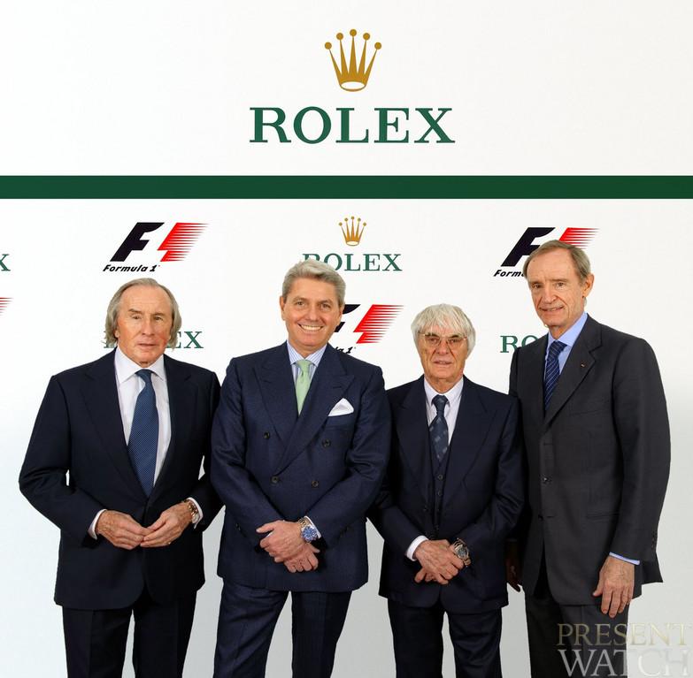 ROLEX OFFICIAL TIMEKEEPER OF FORMULA 1 