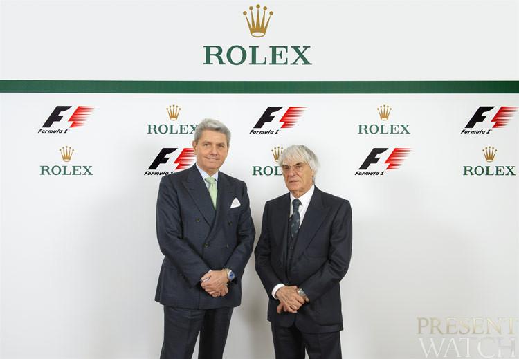 ROLEX OFFICIAL TIMEKEEPER OF FORMULA 1 