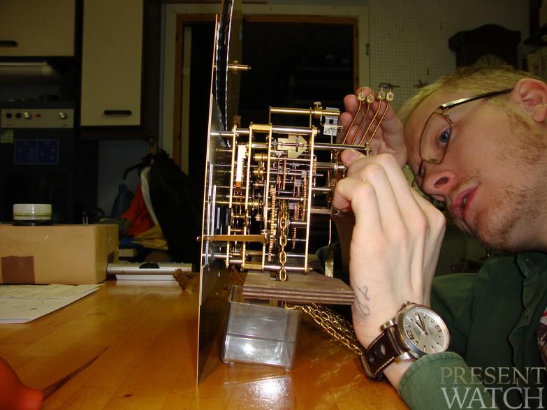 Johan Pelli at work