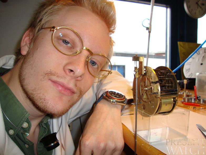 Johan Pelli at work