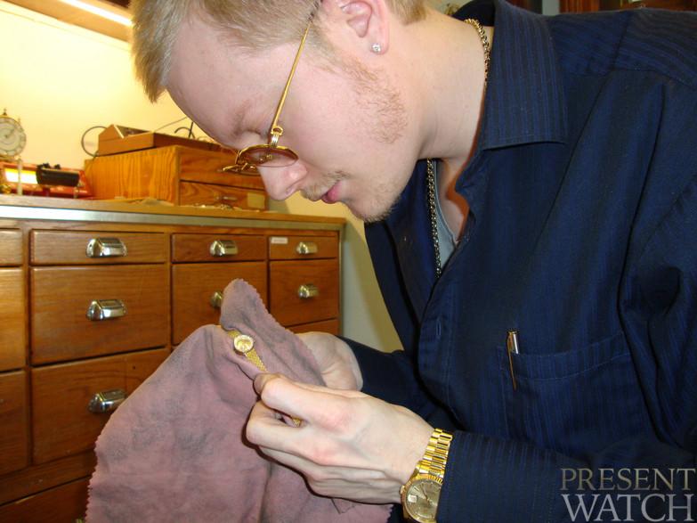 Johan Pelli at work