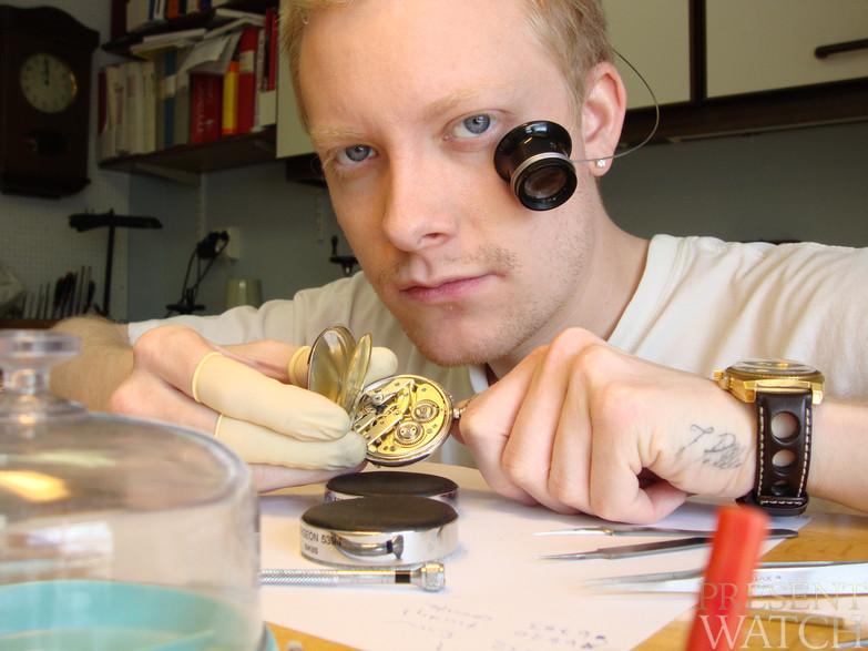 Johan Pelli at work