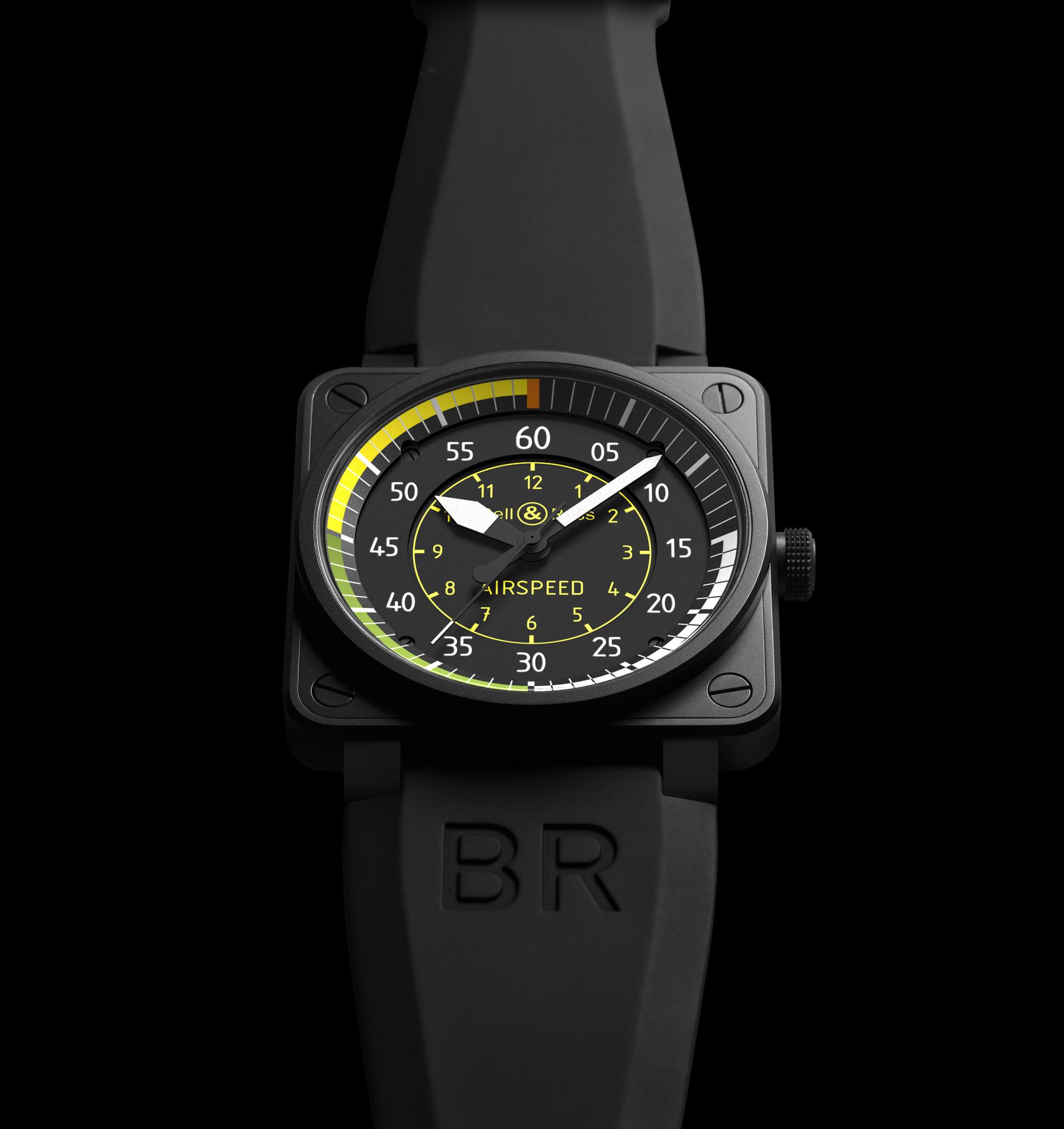 Bell \u0026 Ross BR01 Airspeed watch 