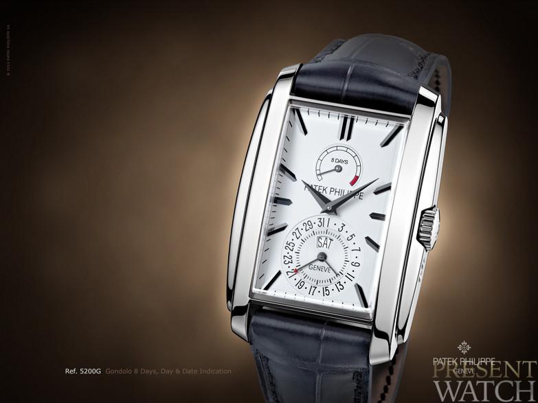 Patek Philippe 5200 Gondolo 8 Days, Day & Date