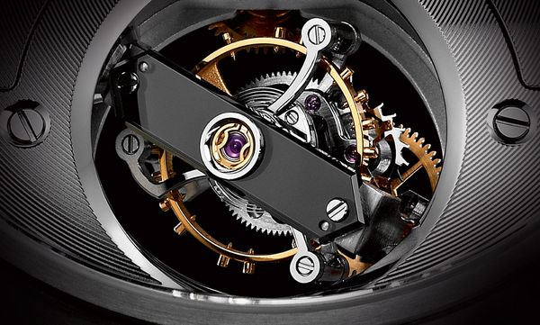 Tourbillon Bi-Axial Tantalum and Sapphire