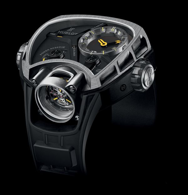 Enjoy the new Hublot MP-02 Key of time 