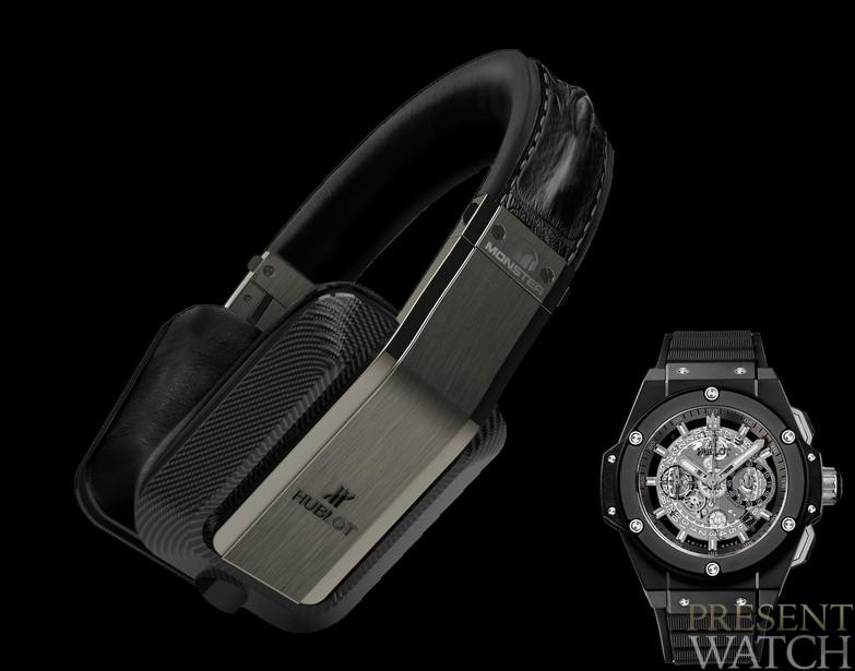 Luxury headphones from Hublot and Monster