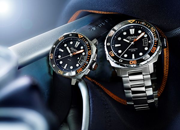 A watch for an extreme challenge - The Alpina Extreme Diver 300 Orange