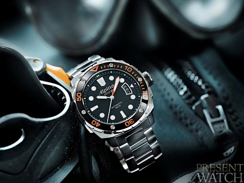 A watch for an extreme challenge - The Alpina Extreme Diver 300 Orange
