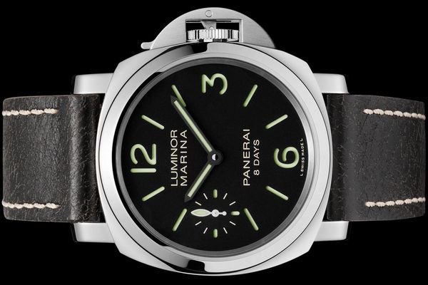 The new Panerai Marina 8 Days Oro Rosso