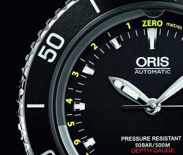 Oris Aquis Depth Gauge