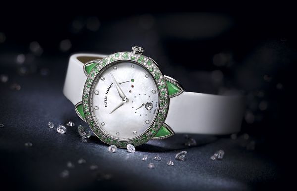 The First Ulysse Nardin Manufactured Caliber for ladies: The Jade