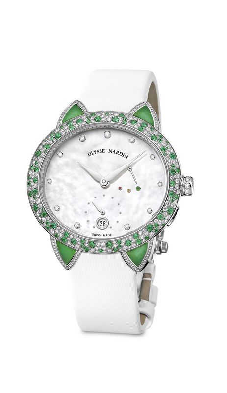 The First Ulysse Nardin Manufactured Caliber for ladies: The Jade