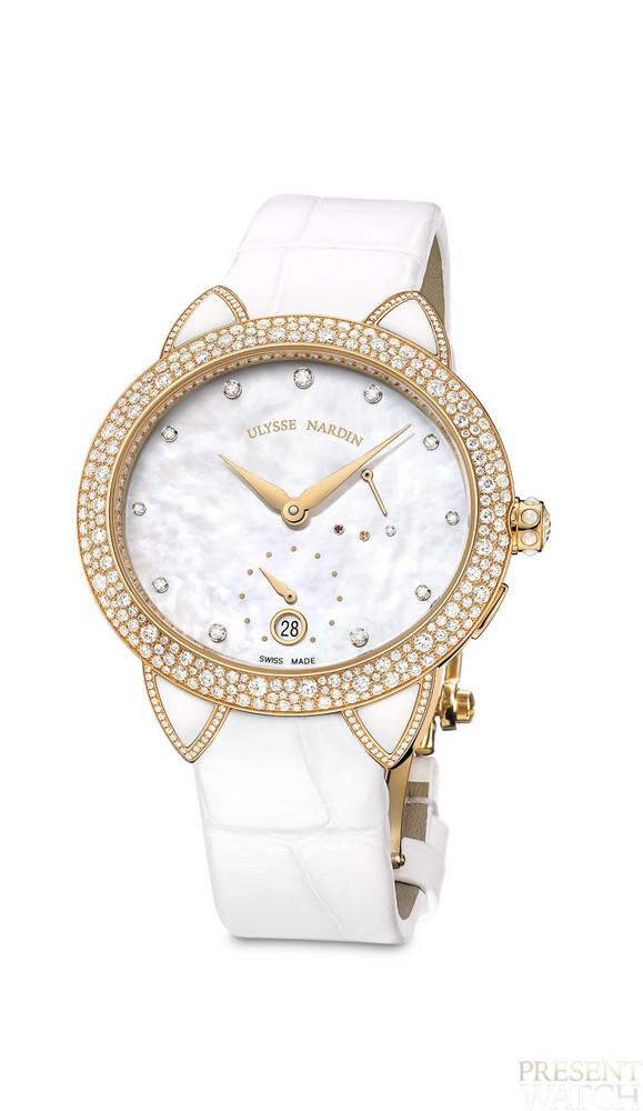 The First Ulysse Nardin Manufactured Caliber for ladies: The Jade