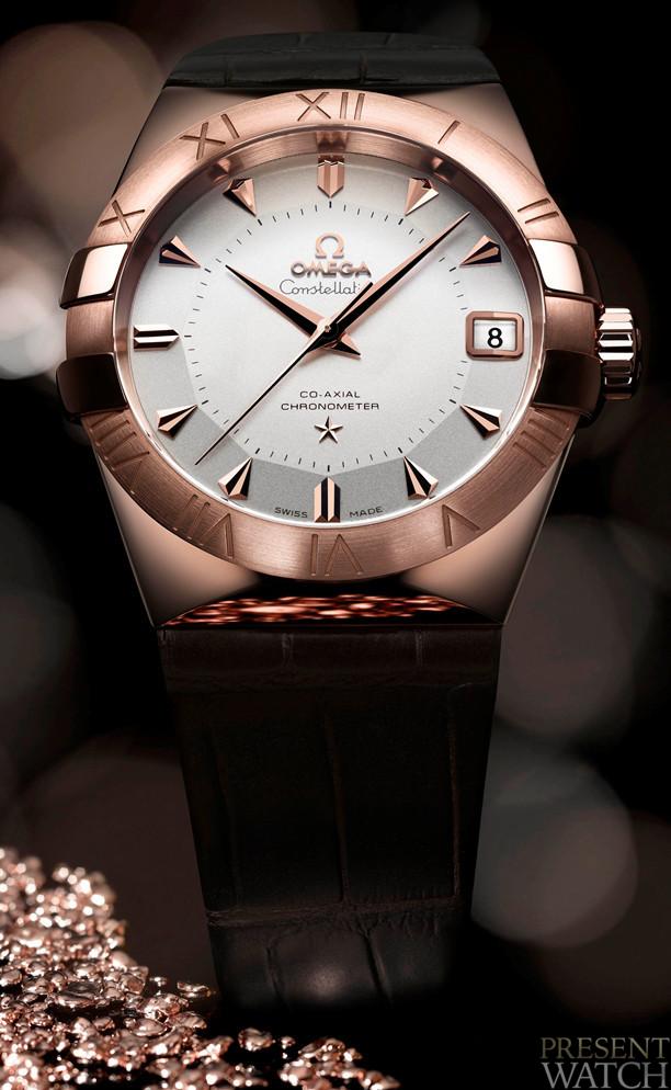 Omega Constellation Sedna Is The First Watch Made of 18K Gold Alloy Sedna