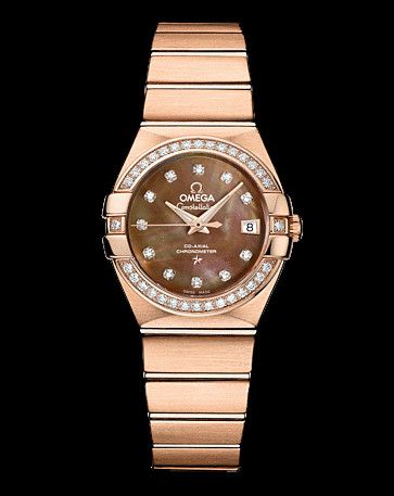 Omega Constellation Sedna Is The First Watch Made of 18K Gold Alloy Sedna