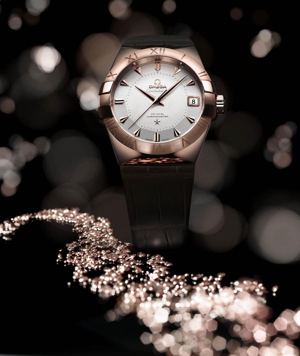 Omega Constellation Sedna Is The First Watch Made of 18K Gold Alloy Sedna