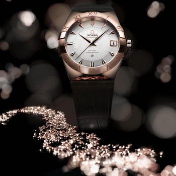 Omega Constellation Sedna Is The First Watch Made of 18K Gold Alloy Sedna