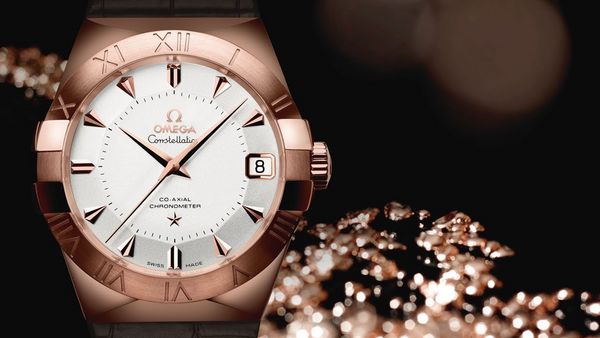 Omega Constellation Sedna Is The First Watch Made of 18K Gold Alloy Sedna