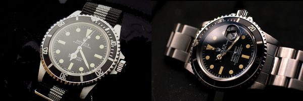 Rolex Submariner 1680 & Submariner 5513