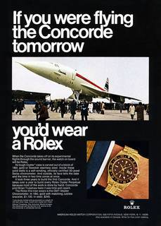 Concorde GMT advertisement 1968